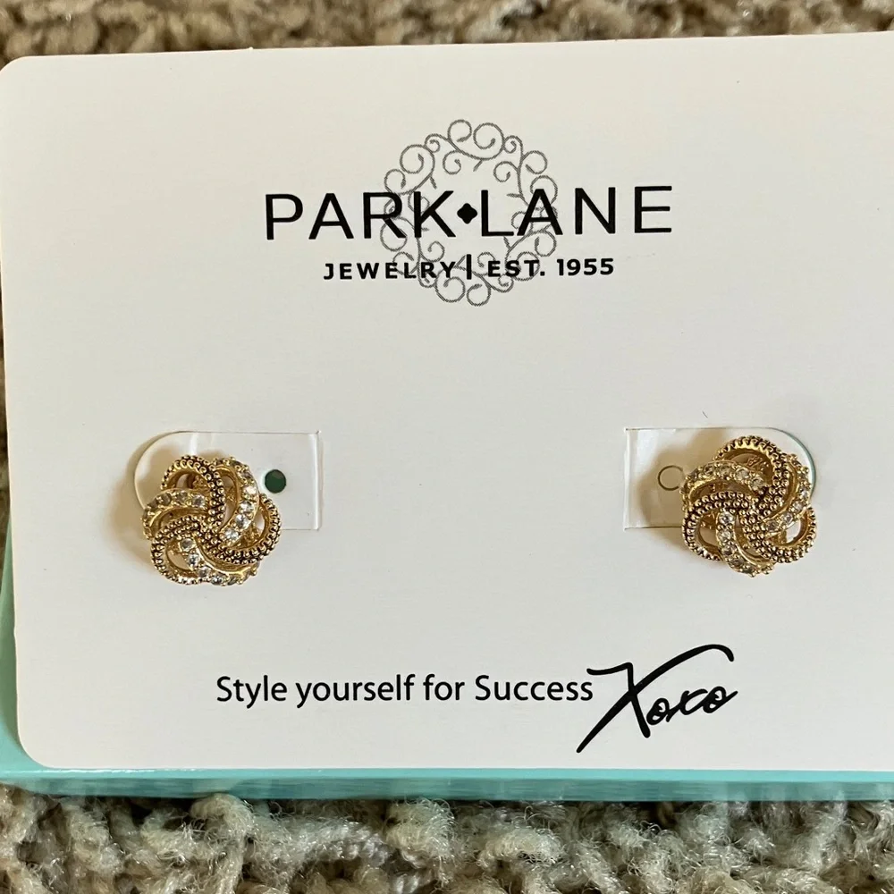 🌟Park Lane Gold “Knottie” Earrings🌟 - Picture 2 of 4